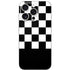 Checkerboard Split iPhone 16 Pro Skin